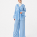 Soft Ruffle Layered Set