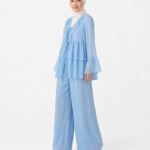 Soft Ruffle Layered Set