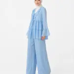 Soft Ruffle Layered Set