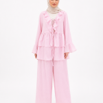 Soft Ruffle Layered Set
