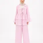 Soft Ruffle Layered Set