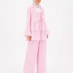 Soft Ruffle Layered Set