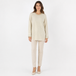Shimmer Trim Long Top