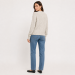 Cable Knit Button Cardigan