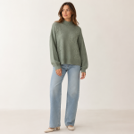 Bow Detail Cozy Knit Sweater