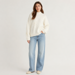 Bow Detail Cozy Knit Sweater