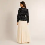 Polka Dot Tie-Waist Chemise