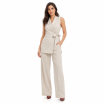 Tailored Wrap Vest Set