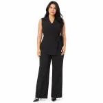 Tailored Wrap Vest Set