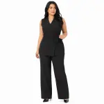 Tailored Wrap Vest Set