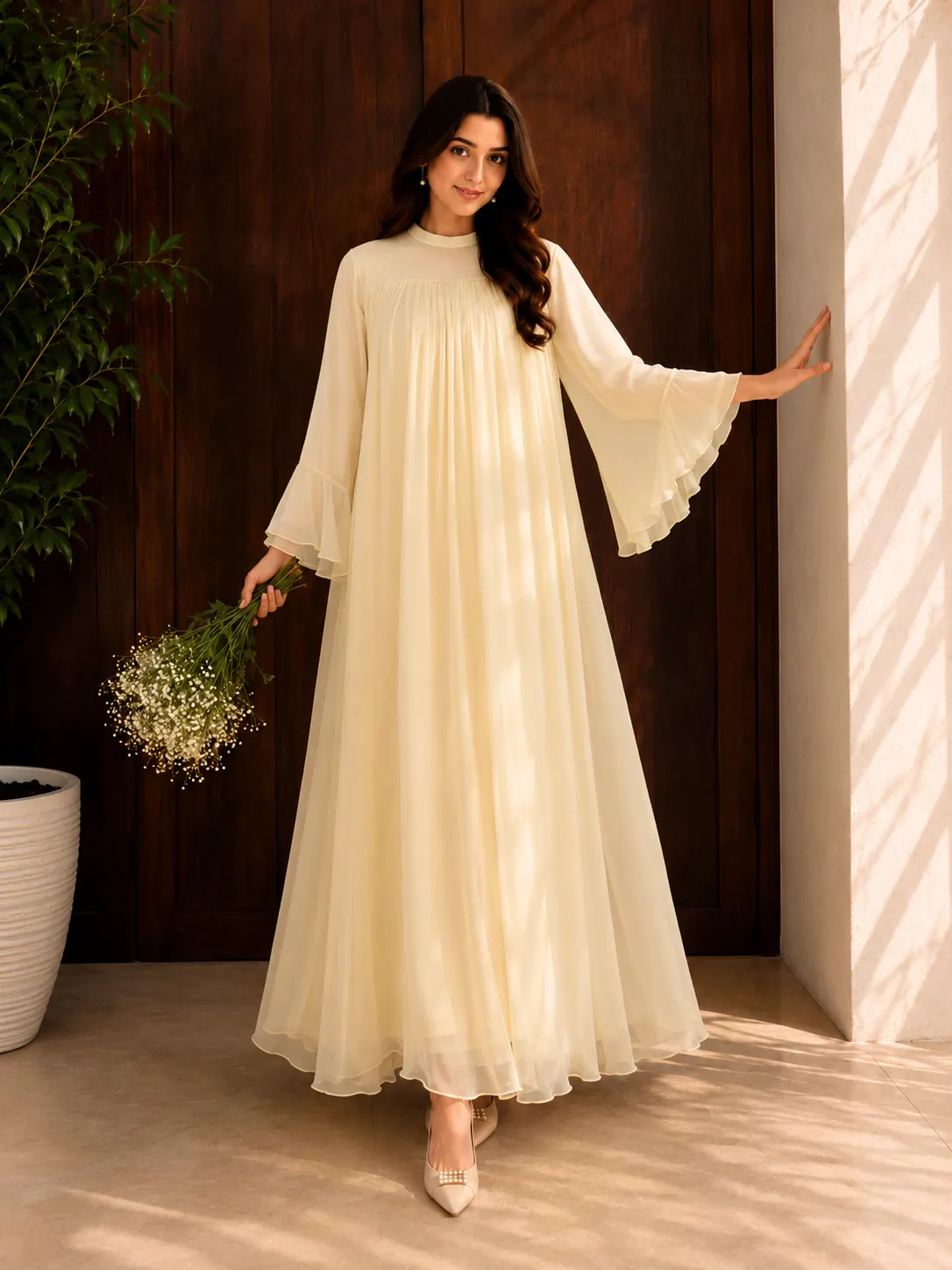 Luna Flow Dress-3