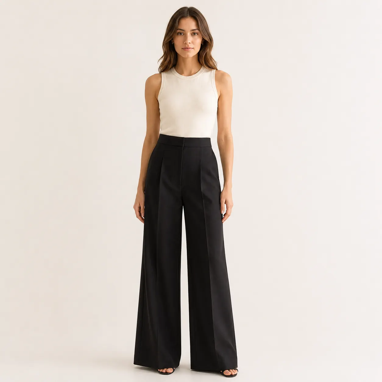 Classic Wide Leg Pants