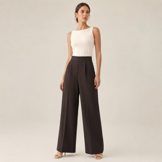 Classic Wide Leg Pants