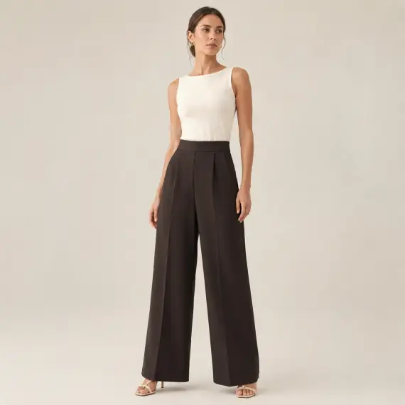 Classic Wide Leg Pants