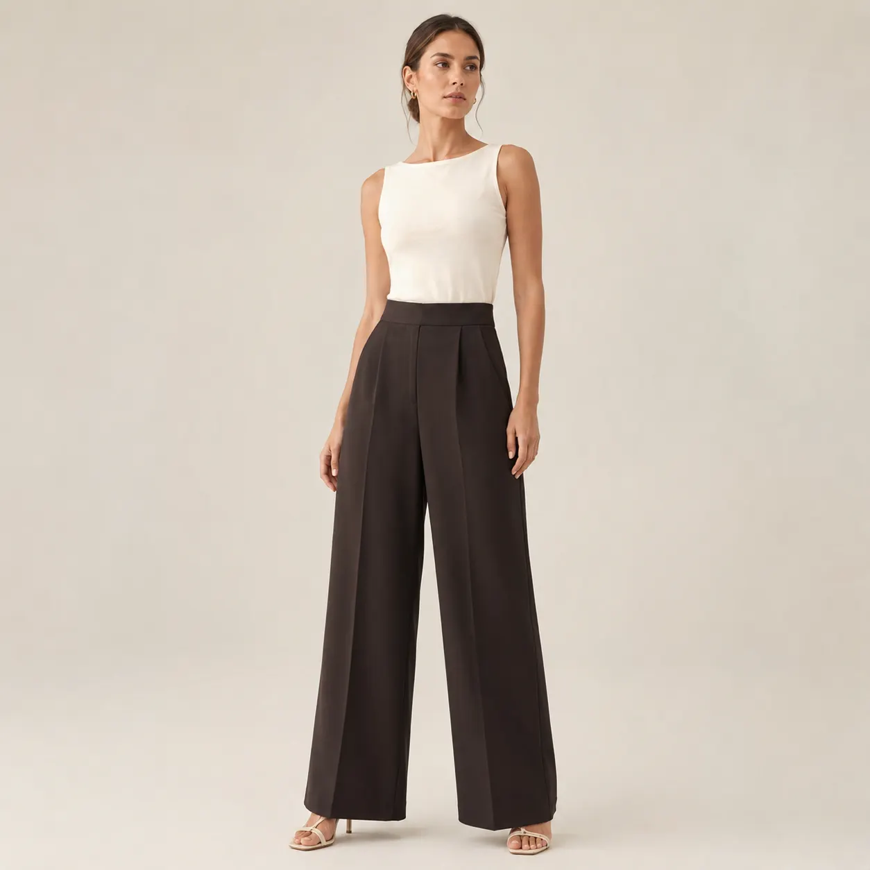 Classic Wide Leg Pants
